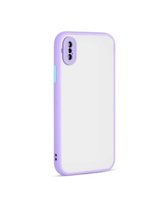 Apple iPhone Xs Case Hux Camera Protected Silicone
