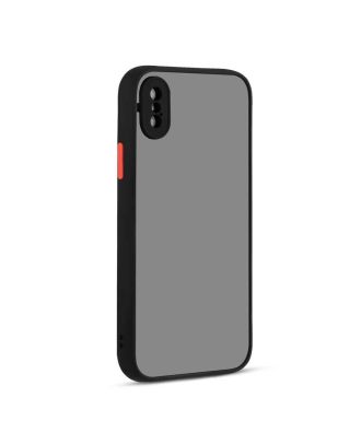 Apple iPhone Xs Max Hoesje Hux Camera Protected Silicone