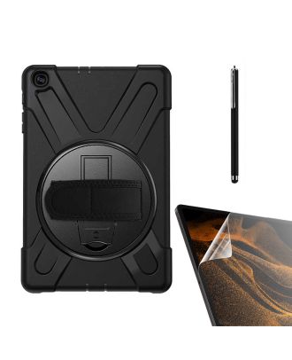 Apple iPad Mini 2 3 Kılıf Defender Tablet Tank Koruma Standlı df11 + Nano + Kalem