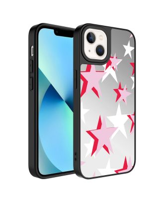 Apple iPhone 13 Case Mirror Patterned Camera Protected