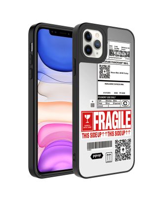 Apple iPhone 14 Pro Max Case Mirror Patterned Camera Protected