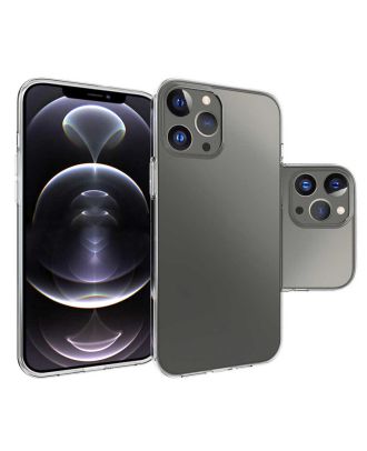 Apple iPhone 14 Pro Max Case Super Silicone Lux Protected Transparent