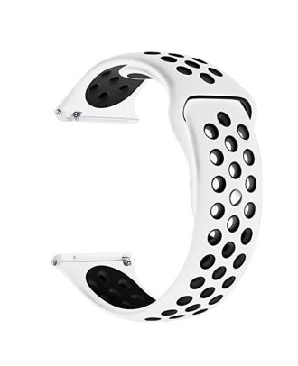 General Mobile GM Watch Band Perforated Double Color Silicone