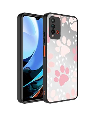 Xiaomi Redmi 9T Case Mirror Patterned Camera Protected