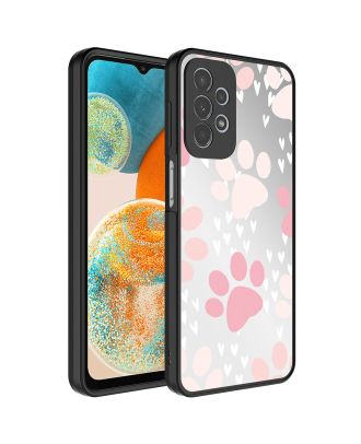 Samsung Galaxy A23 Case Mirror Patterned Camera Protected