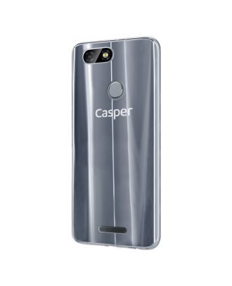 Casper Via M4 Hoesje Super Silicone Back Protection+Nano Glass