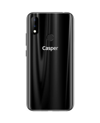 Casper Via S Case Super Silicone Soft Back Protection+Nano Glass