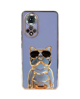 Huawei Nova 9 Case With Camera Protection Dog Pattern Stand Silicone