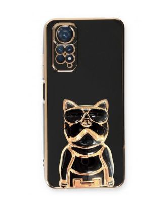 Xiaomi Redmi Note 11S Global Hoesje met Camera Protection Dog Pattern Stand Silicone