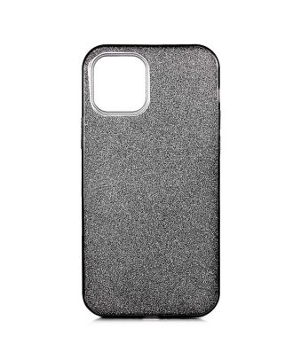 Apple iPhone 12 Mini Case Shining Glittery Silicone Back Cover