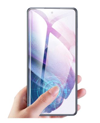 Samsung Galaxy S21 Plus Full Kapatan Dias Renkli Cam Tam Koruma