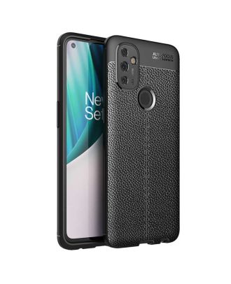 Oneplus Nord N100 Case Niss Silicone Leather Look