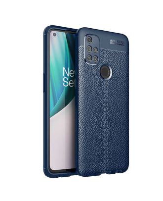 Oneplus Nord N10 5G Case Niss Silicone Leather Look