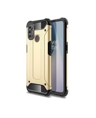 OnePlus Nord N100 Case Crash Tank Double Layer Protector