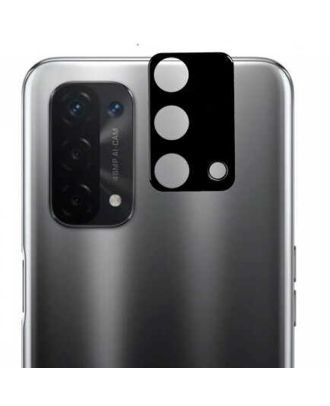 Oppo A74 4G Kamera Lens Koruyucu Cam Siyah