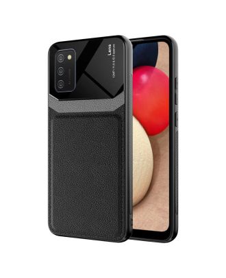 Samsung Galaxy A02S Case Leather Textured Stylish Silicone Design