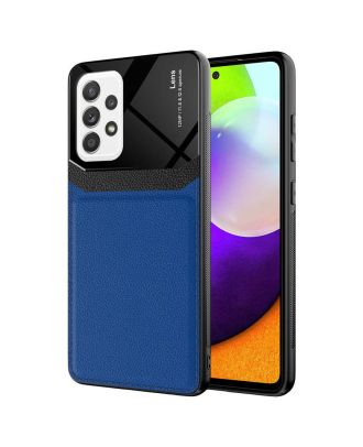Samsung Galaxy A52S 5G Case Leather Textured Silicone Stylish Design