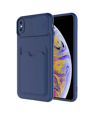 Apple iPhone X XS Case Kartix Jelly Silicone Card Holder
