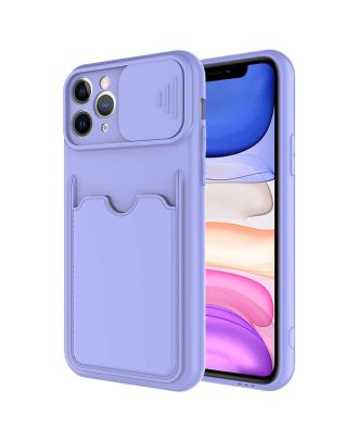 Apple iPhone 11 Pro MAX Case Kartix Jelly Silicone Card Holder