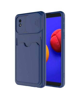 Samsung Galaxy A01 Core Case Kartix Jelly With Silicone Card Holder
