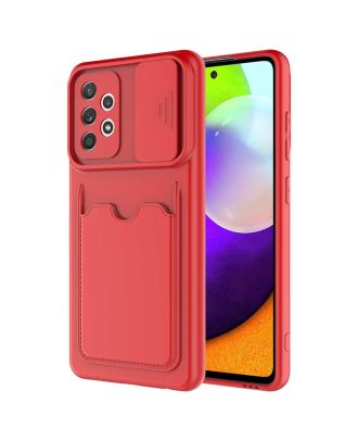 Samsung Galaxy A72 Case Kartix Jelly With Silicone Card Holder