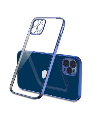 Apple iPhone 12 Pro Max Case Box Camera Protected Colored Silicone