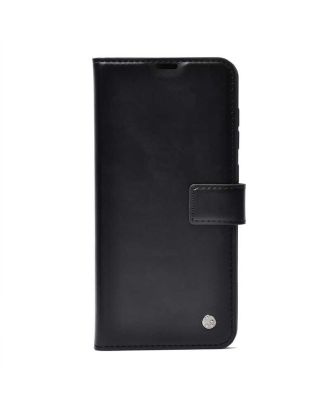 Infinix Smart 5 Case Kar Deluxe Wallet with Business Card Stand and Hook