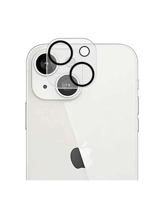 Apple iPhone 13 Kamera Lens Koruyucu Cam Full Şeffaf