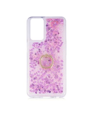 Oppo A16 Case Milce Juicy Ring Glittery Silicone Back Cover
