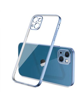 Apple iPhone 13 Mini Kılıf Box Kamera Korumalı Renkli Silikon