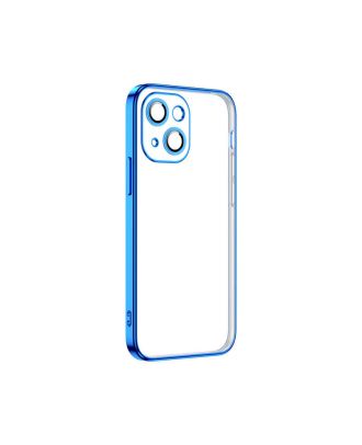 Apple iPhone 13 Case Crepe Lens Protected Silicone Transparent