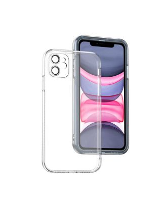 Apple iPhone 11 Case Lens Gesloten Fizy Silicone Lux Protection