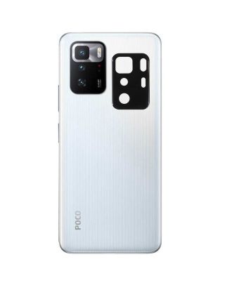 Xiaomi Poco X3 GT Kamera Lens Koruyucu Cam Siyah