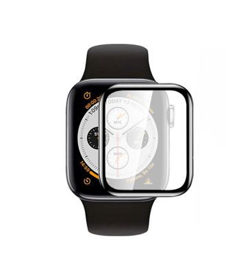 Apple Watch 38mm Full Yapışan Ppma Mat Ekran Koruyucu