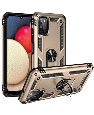 Samsung Galaxy A03S Case Vega Tank Stand Ring Magnetic