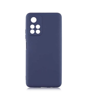 Xiaomi Poco M4 Pro 5G Hoesje Mat Beschermd Zacht Premier Siliconen + Nano Glas