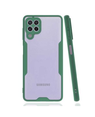 Samsung Galaxy M22 Hoesje Parfait Camera Protected Thin Frame Silicone