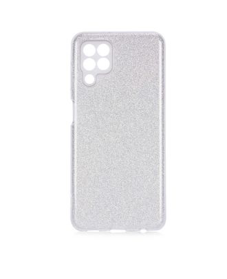 Samsung Galaxy M22 Case Shining Glittery Silicone Back Cover