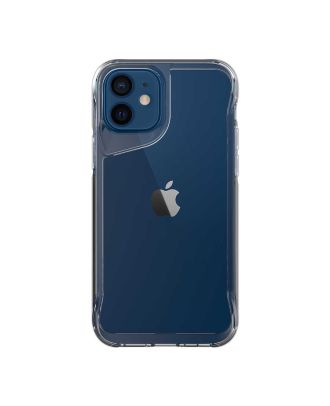 Apple iPhone 12 Case Luxury Transparent Transparent Smooth Hard Silicone