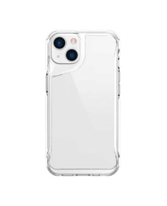 Apple iPhone 13 Case Luxury Transparent Transparent Smooth Hard Silicone