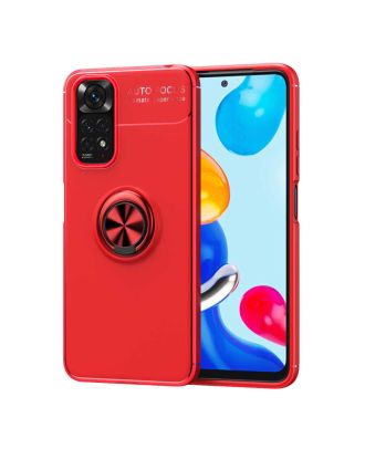Xiaomi Redmi Note 11S Global Case Ravel Silicone Ring Magnet Camera Protected