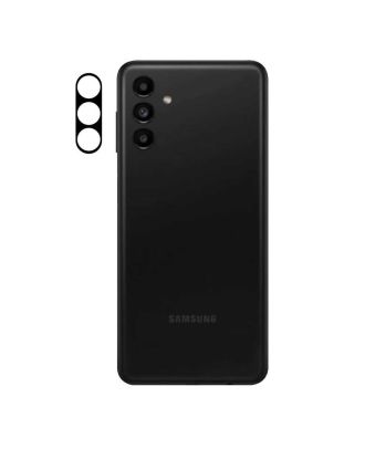 Samsung Galaxy A13 4G Kamera Lens Koruyucu Cam Siyah