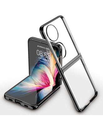 Huawei P50 Pocket Case Transparent Edge Color Hard