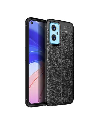 Oppo A96 4G Case Niss Silicone Leather Look Protected