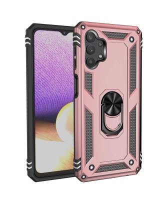 Samsung Galaxy A23 Case Vega Hard Silicone Tank Stand Ring Magnetic