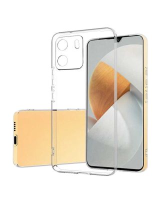 Vivo Y15S Case Super Silicone Lux Transparent with Camera Protection