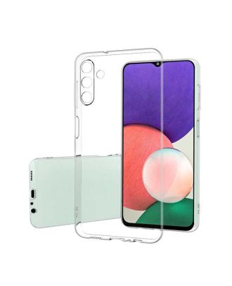 Samsung Galaxy A04S Hoesje Super Silicone Lux Transparant met camerabescherming