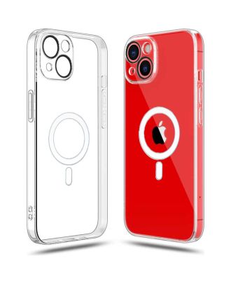 Apple iPhone 14 Plus Case Hard Transparent Back Camera Protected Porto