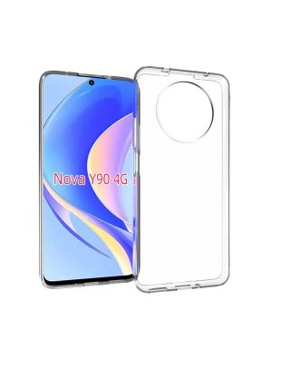 Huawei Nova Y90 Case Super Silicone Lux Transparent with Camera Protection