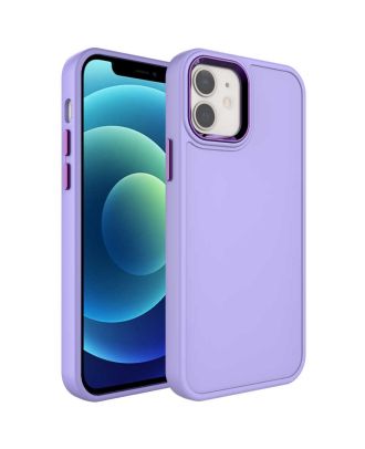 Apple iPhone 11 Case Botox Matte Silicone Colored Glossy Button